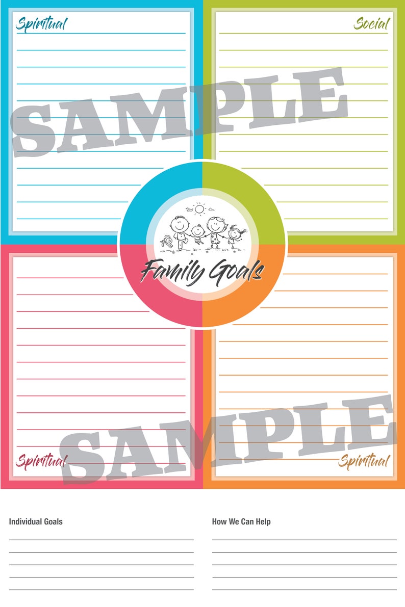 Lds Youth Goals Printable