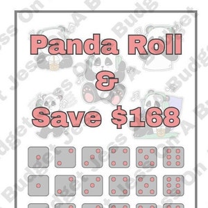 Panda Roll and Save Printable