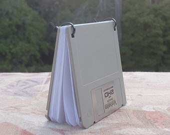 Recycled Floppy Disk Notepad