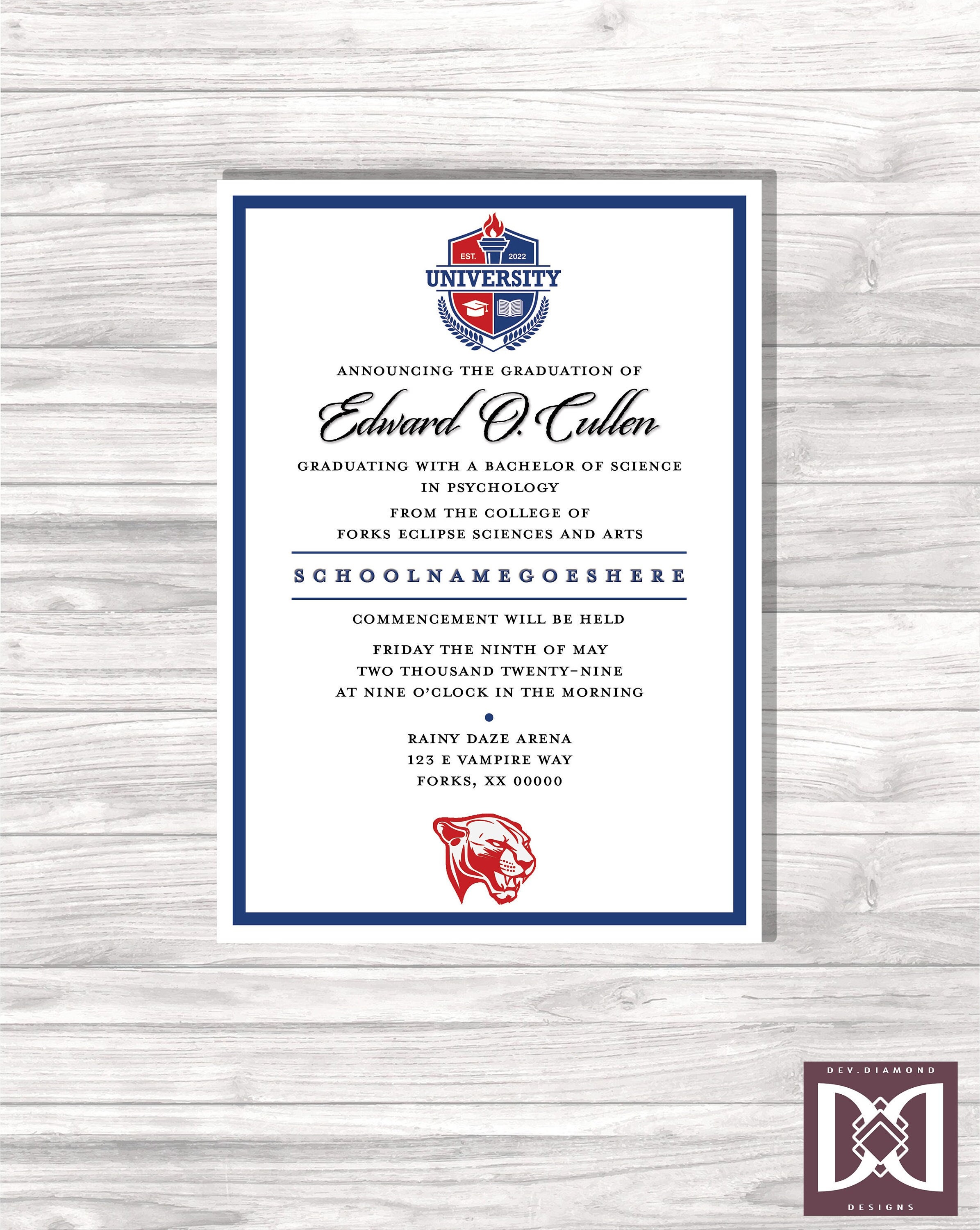 Graduation Invitation
