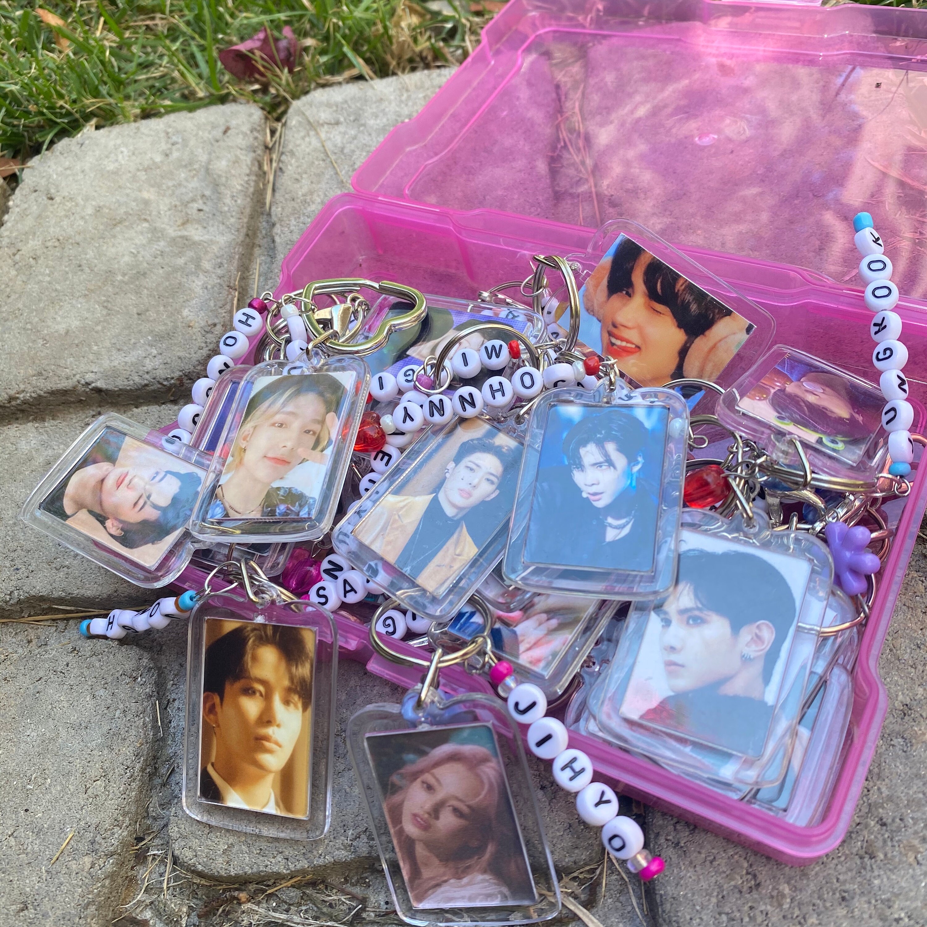 Personalized Kpop Keychains Etsy