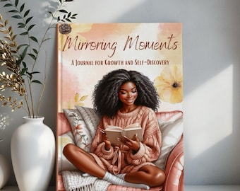 Guided Self Discovery Journal for Black Women – 300 Writing Prompts – Mental Wellness & Healing Notebook – Personal Growth Gift for Her