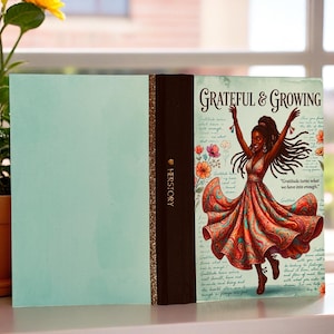 Guided Gratitude Journal for Black Women, Daily Reflection Prompts, Mindfulness and Positivity Gift, Personal Growth Notebook image 5
