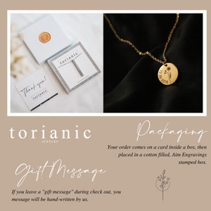 Initial Necklace for men, Letter gift for him, with box chain, boyfriend present, dad present bild 9