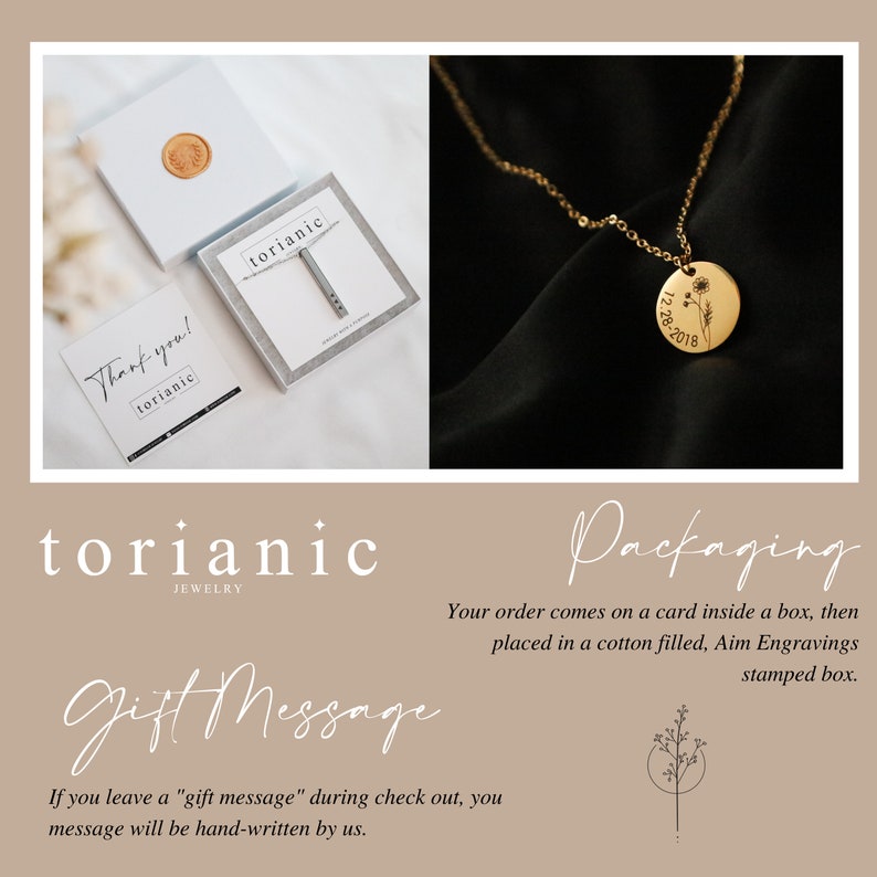 Initial Necklace for men, Letter gift for him, with box chain, boyfriend present, dad present bild 9