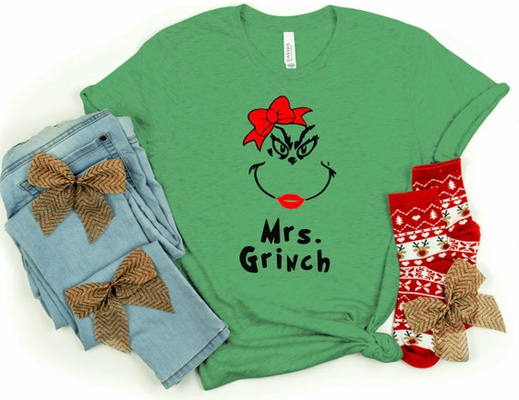 Mr. and Mrs. Grinch Shirt Grinch Shirts 