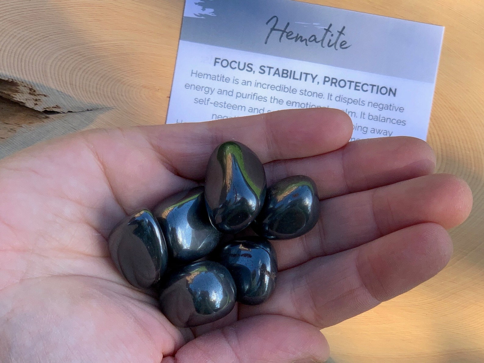 GRIEF Crystal Healing Set, Gemstone Gift Set, Healing Stones, Chakra