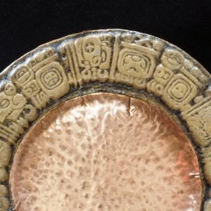 Maya Sun Dish - copper