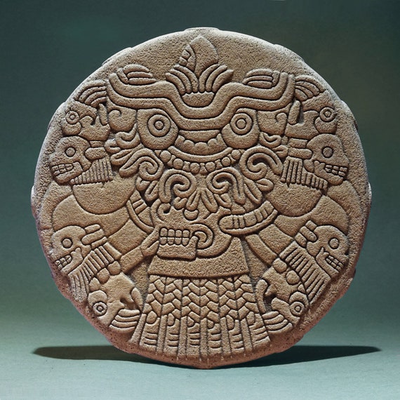 Tlaltecuhtli Diosa de la Tierra Azteca - Etsy México Tlaltecuhtli Diosa de la Tierra Azteca - Etsy México