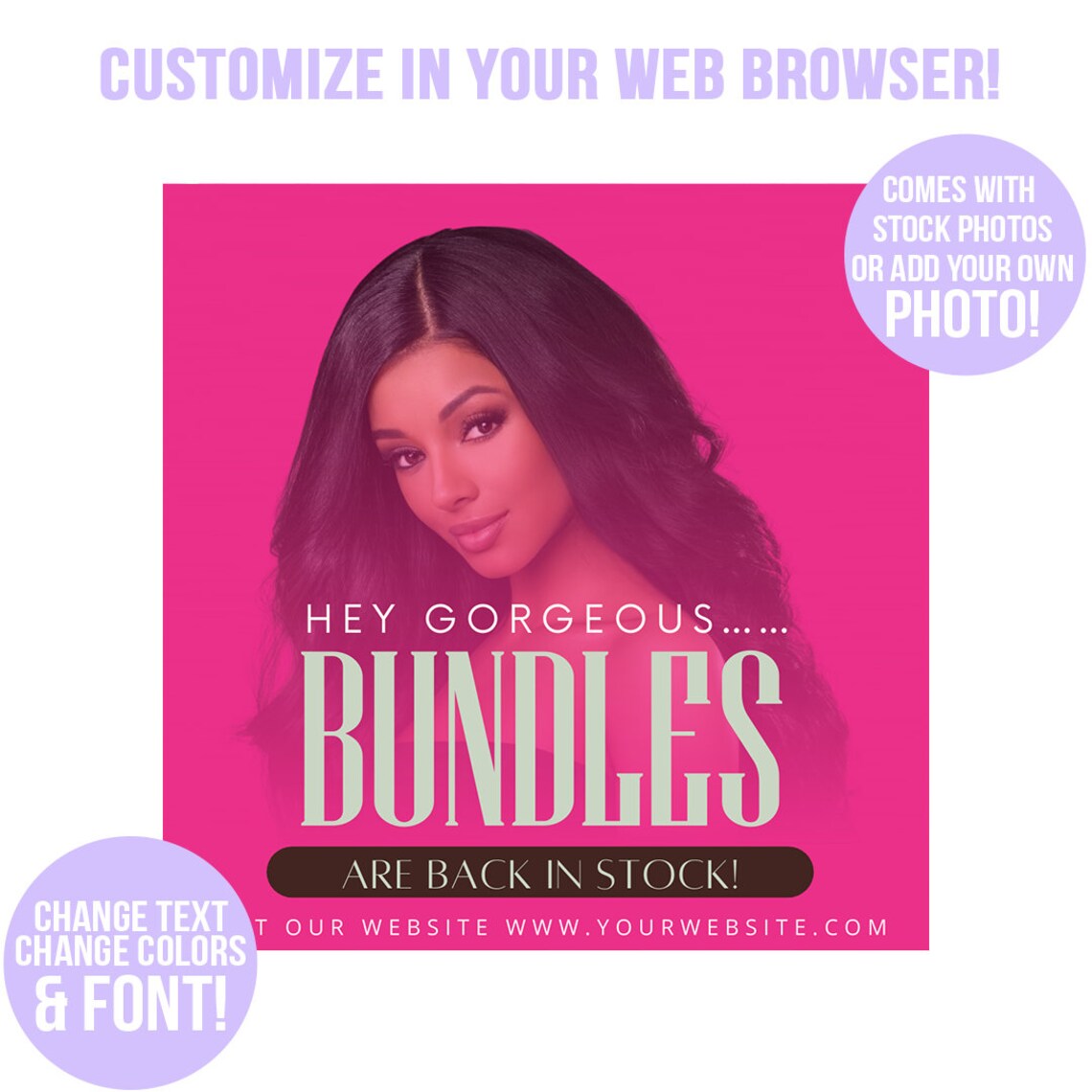 DIY Hair Sale Flyer Hair Price List Hair Sale Flyer Hair Etsy Canada