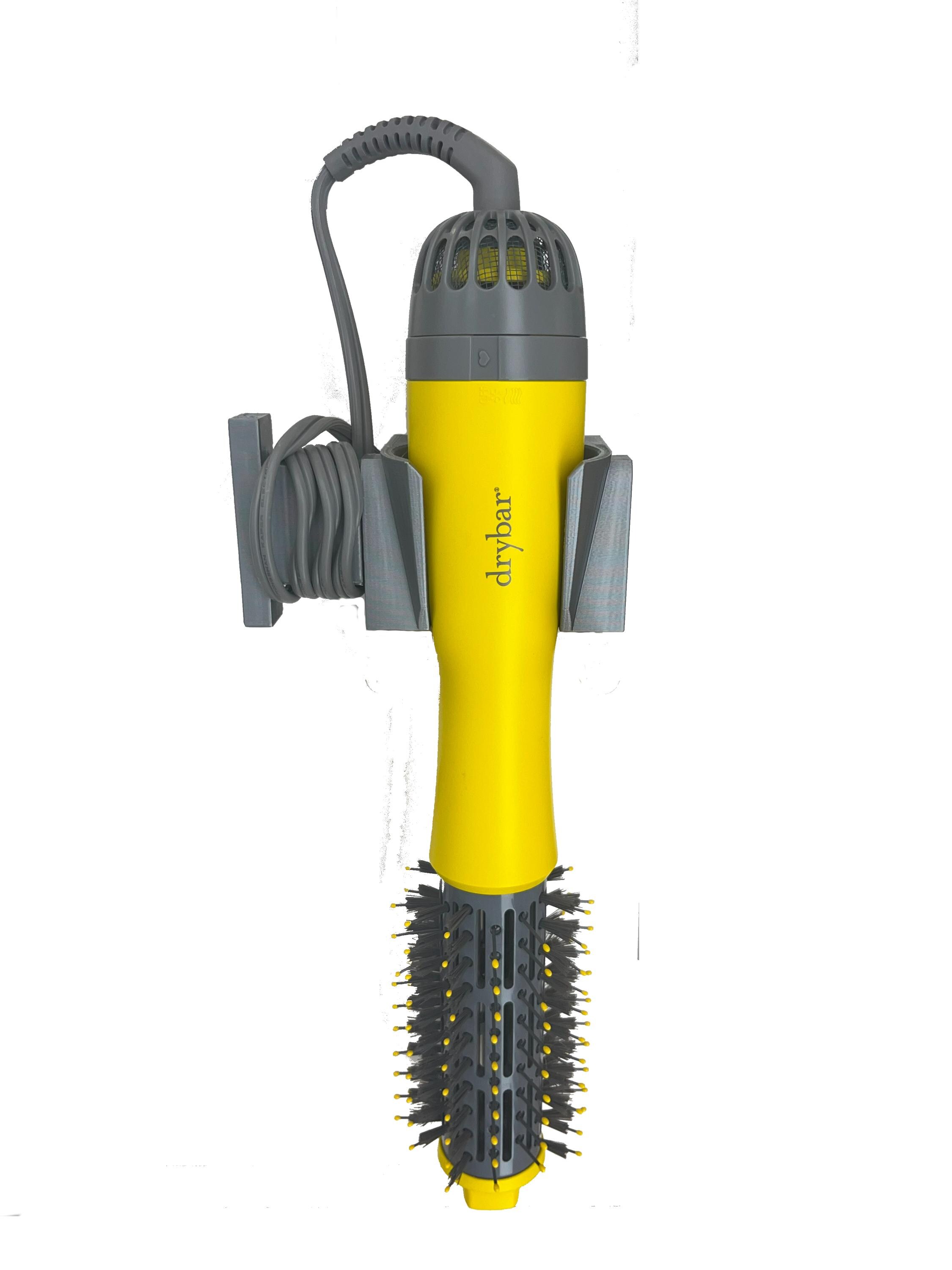 Drybar The Double Shot Blow-Dryer Brush | Yellow & Gray Hair Styling Tool Drybar The Double Shot Blow- Dryer Brush Yellow | eBay main image 4