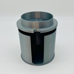 Weck 120 Canning Jar Lid, Ring & Clip Organizer - For Extra Large Weck 120 sized Pickling Jars - Space Saving Kitchen Organization