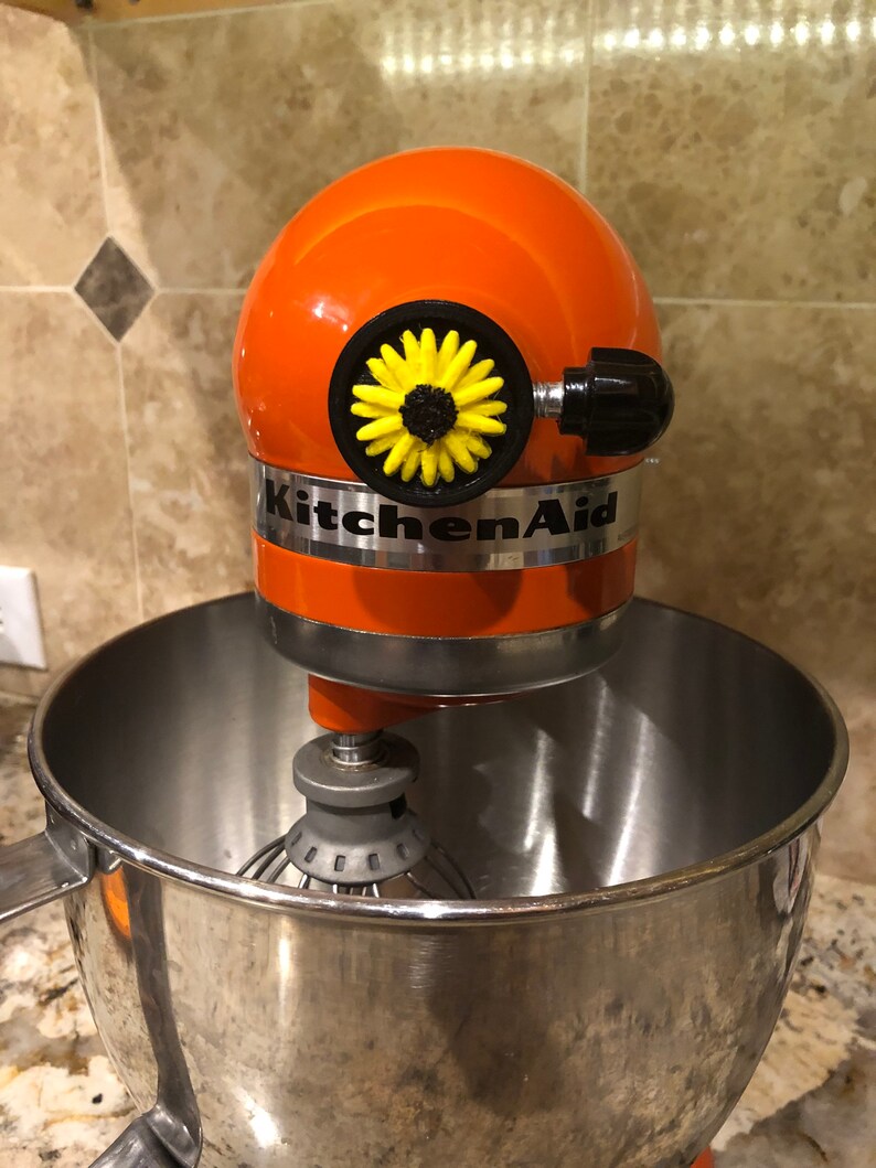 Spinning Sunflower Kitchenaid Mixer Hub Cover Decoration Etsy