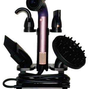 Space-Saving Dyson Supersonic r Compatible Holder - Wall Mounted Organizer for Easy Access