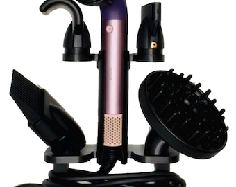 Soporte compatible con Dyson Supersonic r que ahorra espacio: organizador de pared para fácil acceso