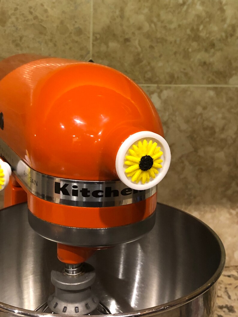 Spinning Sunflower Kitchenaid Mixer Hub Cover Decoration Etsy