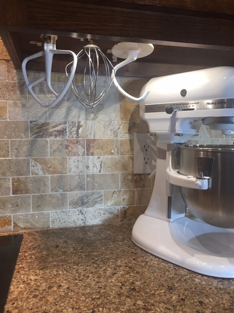 Kitchen Mixer Attachment Organizer Space Saving KitchenAid Etsy