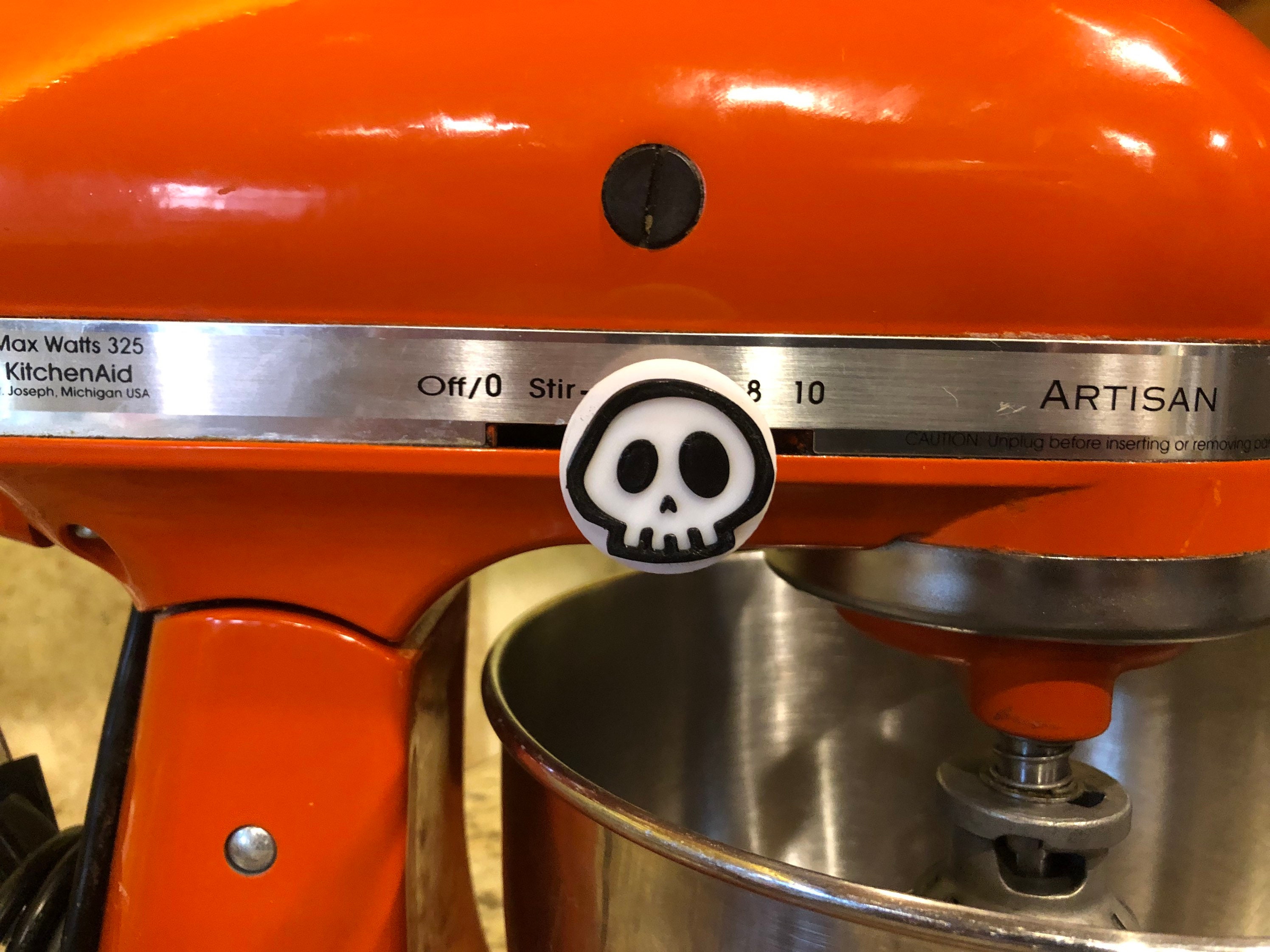 Skull Kitchenaid Mixer Lever Decoration Replacement Halloween