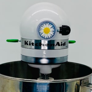 Kit de actualización decorativa para batidora de pie KitchenAid Spinning Daisy