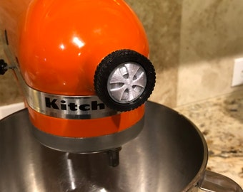 Spinning Wheel Kitchen Mixer Hub Cover Decoration - Replacement Attachment Cap to Aid In Your Mixing