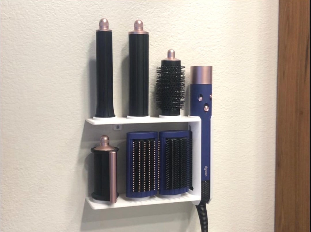 Dyson Airwrap Compatible Wall Mount Organizer UK - Main Image