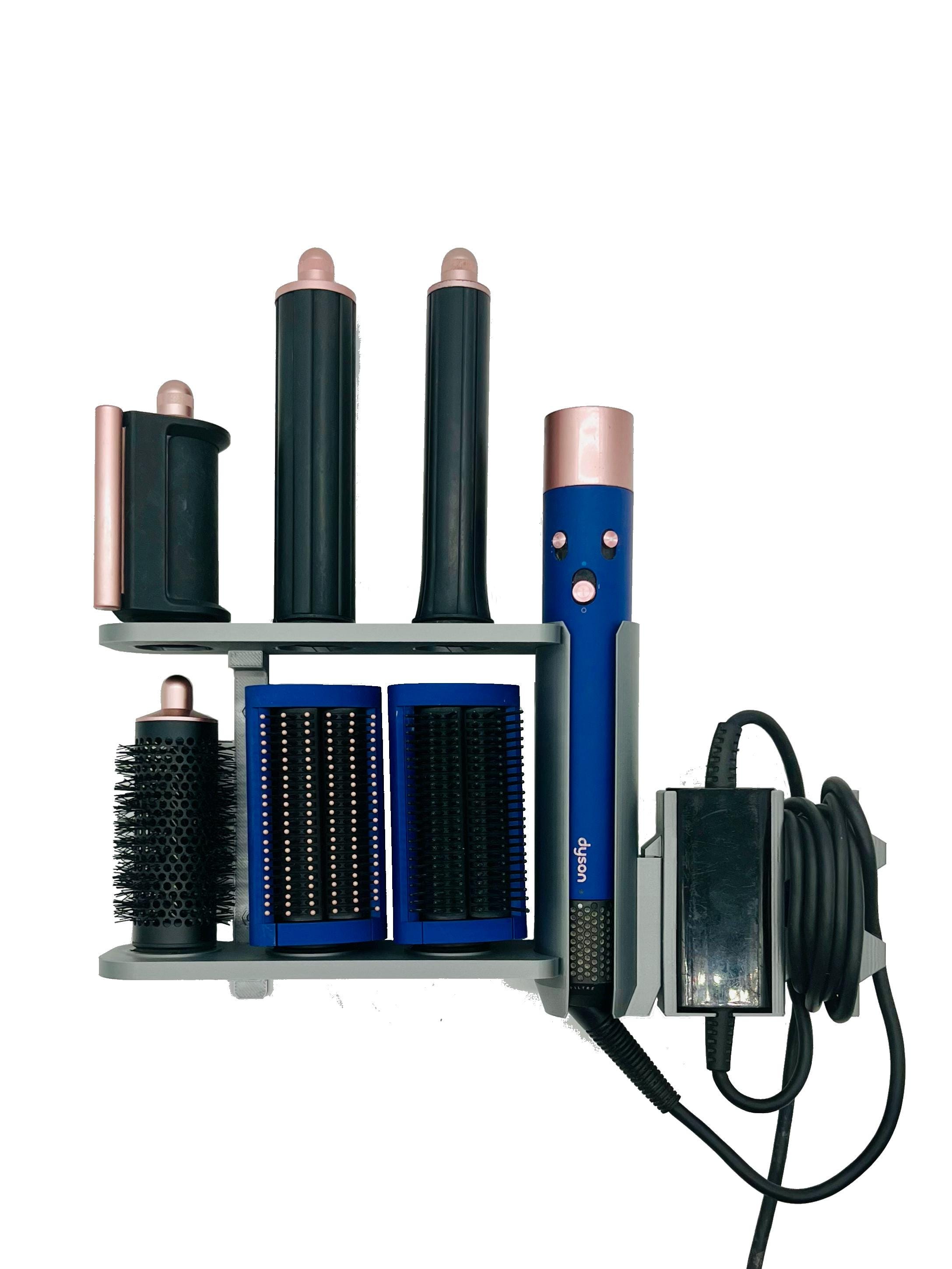 Space-saving Dyson Airwrap ID Compatible Holder - Wall Mounted