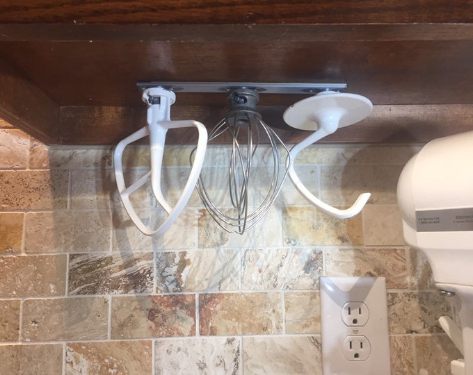 Kitchen Mixer Attachment Organizer Space Saving Kitchenaid Etsy