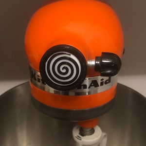 Spinning Spiral Kitchen Stand Mixer Hub Cover Decoration - Replacement Attachment Cap to Aid In Your Mixing