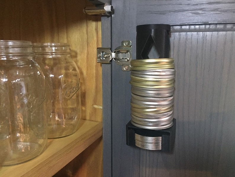 Canning Jar Small Lid and Ring Organizer For Mason Ball Etsy