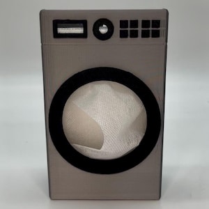 Dryer Sheet Organizer - Hangable Dispenser for your Laundry Tissues in the Shape of a Clothes Dryer