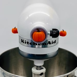 Kit de actualización decorativa para batidora de pie KitchenAid con forma de minicalabaza