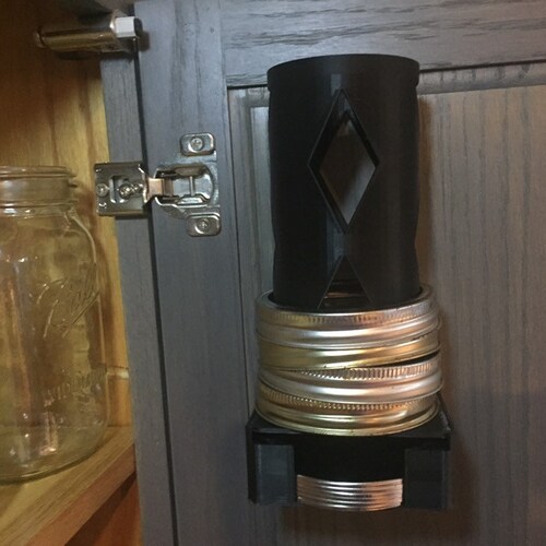 Canning Jar Wide Lid and Ring Organizer for Mason Ball Etsy