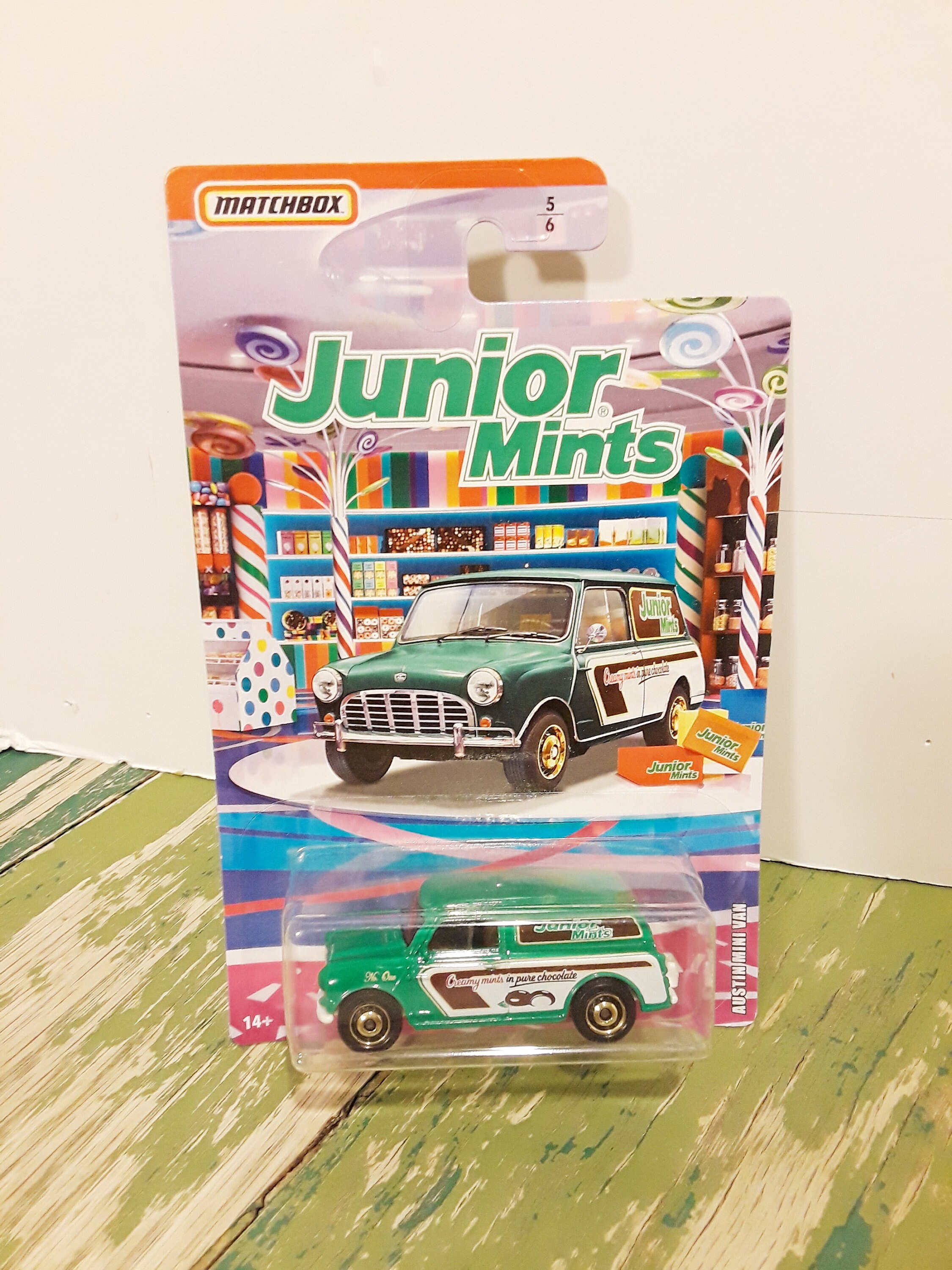 Matchbox Junior Mints Austin Mini Van 5/6 Ages 14 Etsy