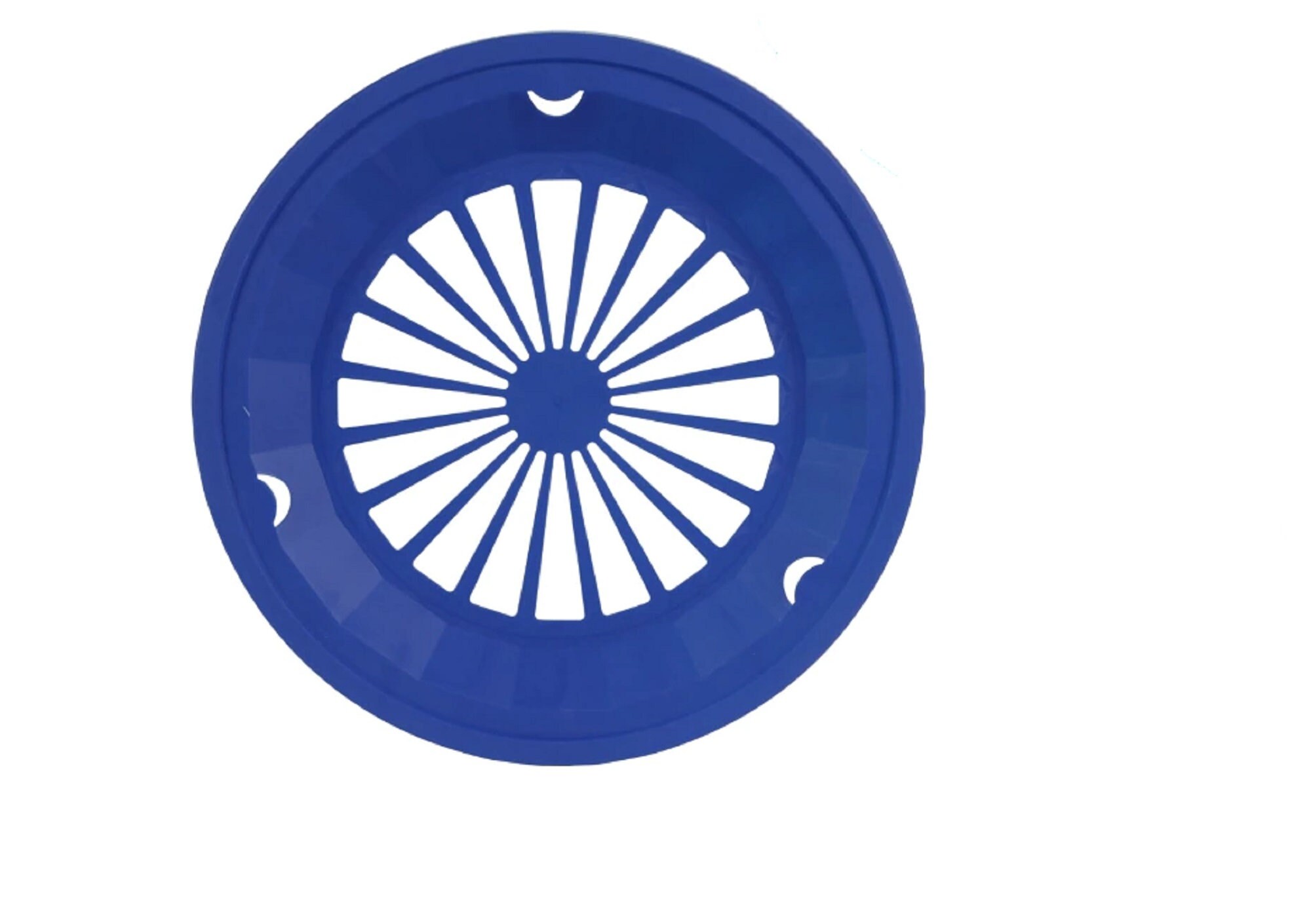 Blue 10.25 in. Plastic Paper Plate Holder 4ct. Pack Etsy