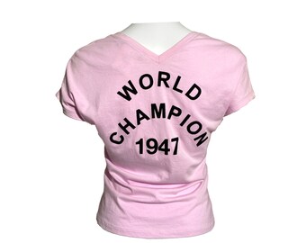 DIOR j'adore ガリアーノ期 半袖 Tシャツ ピンク Mサイズ Christian Dior by John Galliano SS02 Pink J'adore Dior Embellished