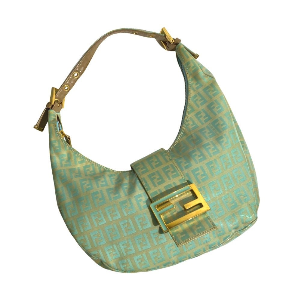 Fendi Vintage Zucca Baguette Croissant Bag at 1stDibs  vintage fendi zucca  bag, fendi croissant bag vintage, vintage fendi croissant bag