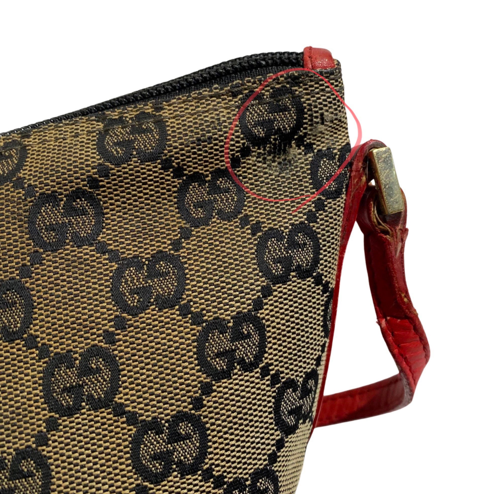 Gucci GG Canvas Boat Pochette - Neutrals Handle Bags, Handbags - GUC1334141