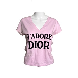 J'adore Dior T Shirt - Etsy