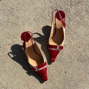 lv heels red