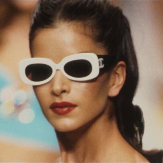 Chanel 1995 Spring CC Mark Tortoise Sunglasses - image 2