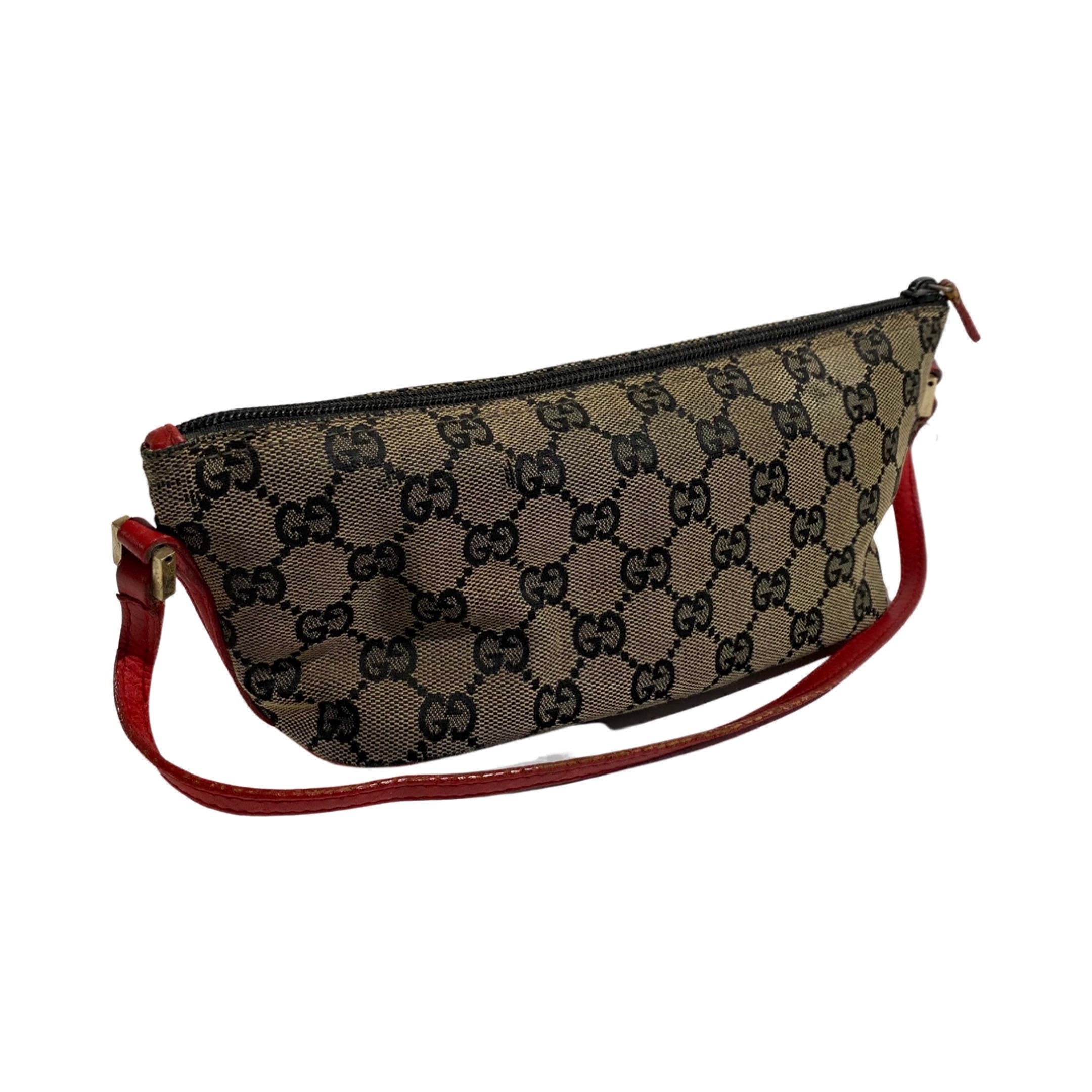 Gucci Boat Pochette Monogram Brown SKL1072