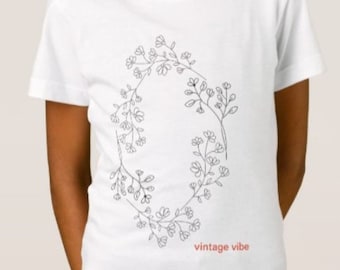 T-shirt vintage pour filles