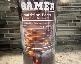 20 oz Gamer Nutrition Tumbler!