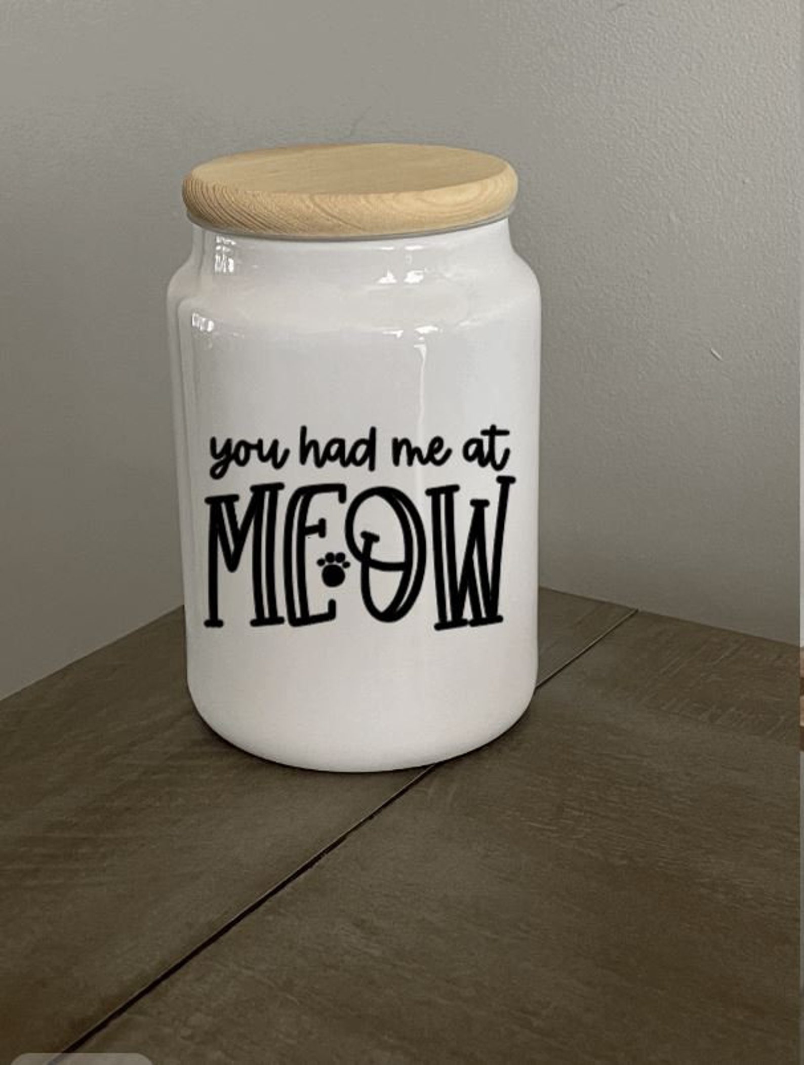 Custom Ceramic Treat Jars Etsy
