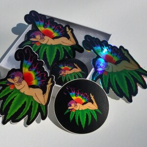 Pack cadeau fée du cannabis arc-en-ciel