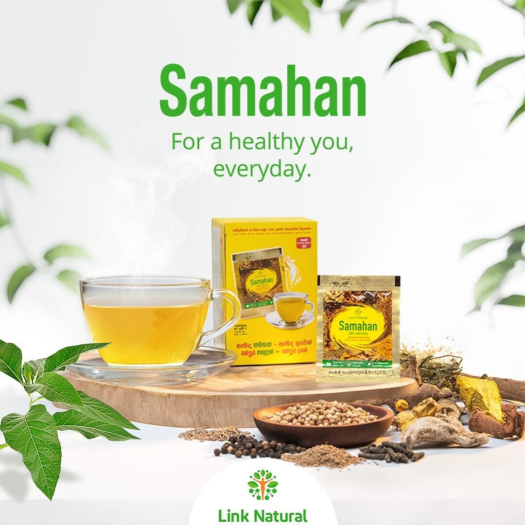 100 SAMAHAN Natural Drink Herbal Tea Lien Samahan Samahan Tea Thé de Ceylan  Thé ayuravedique Thé bio Thé Samahan ayurvédique -  Canada