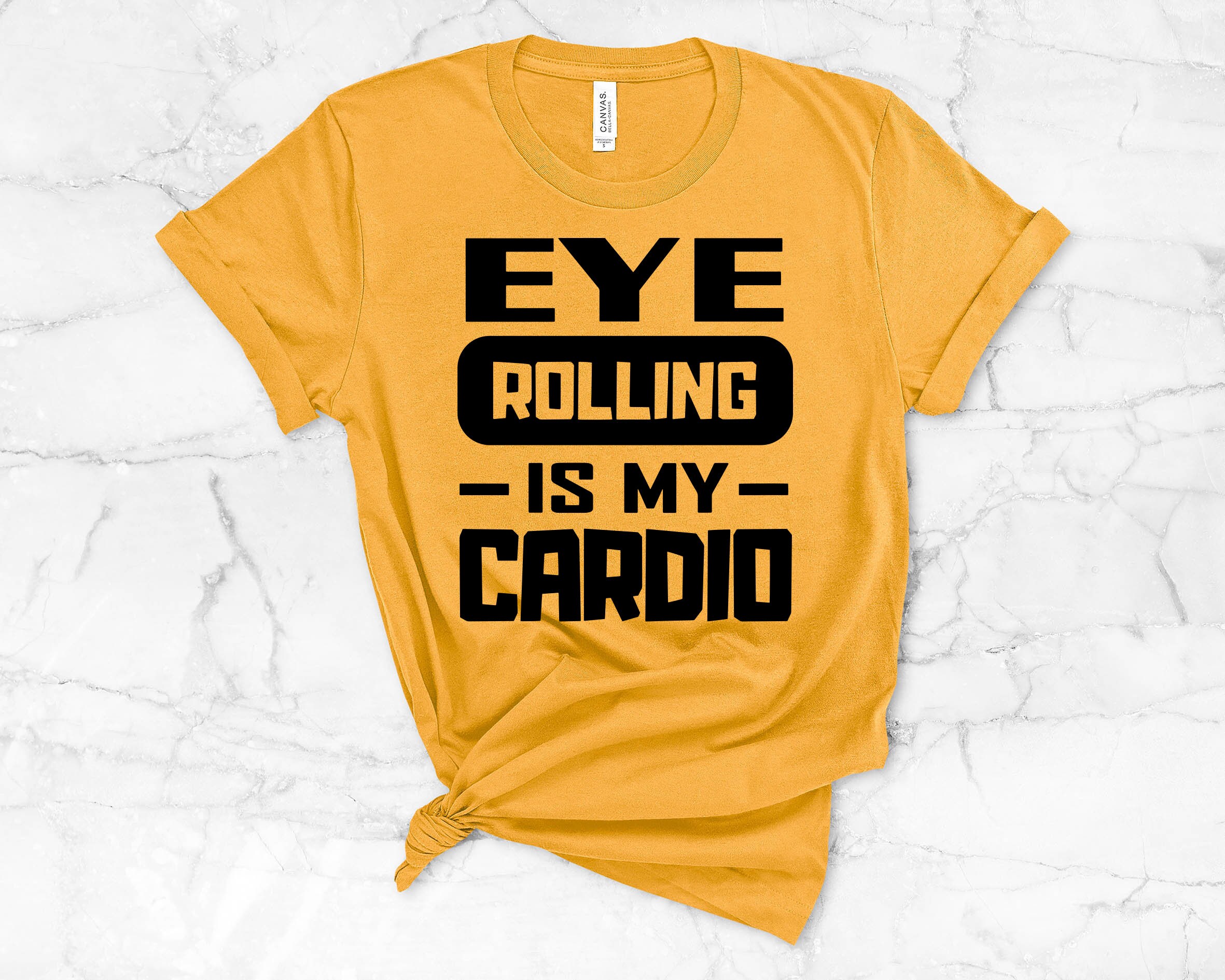 Eye Rolling is My Cardio T-shirt Funny Cardio Shirt Running | Etsy
