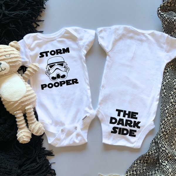 Storm Pooper Onesie® - Unisex Baby Onesie, Funny Onesie, Star Wars, Baby Shower Gift