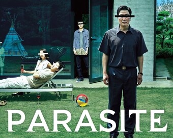 Parasite Movie Poster Poster By Bondhype Redbubble