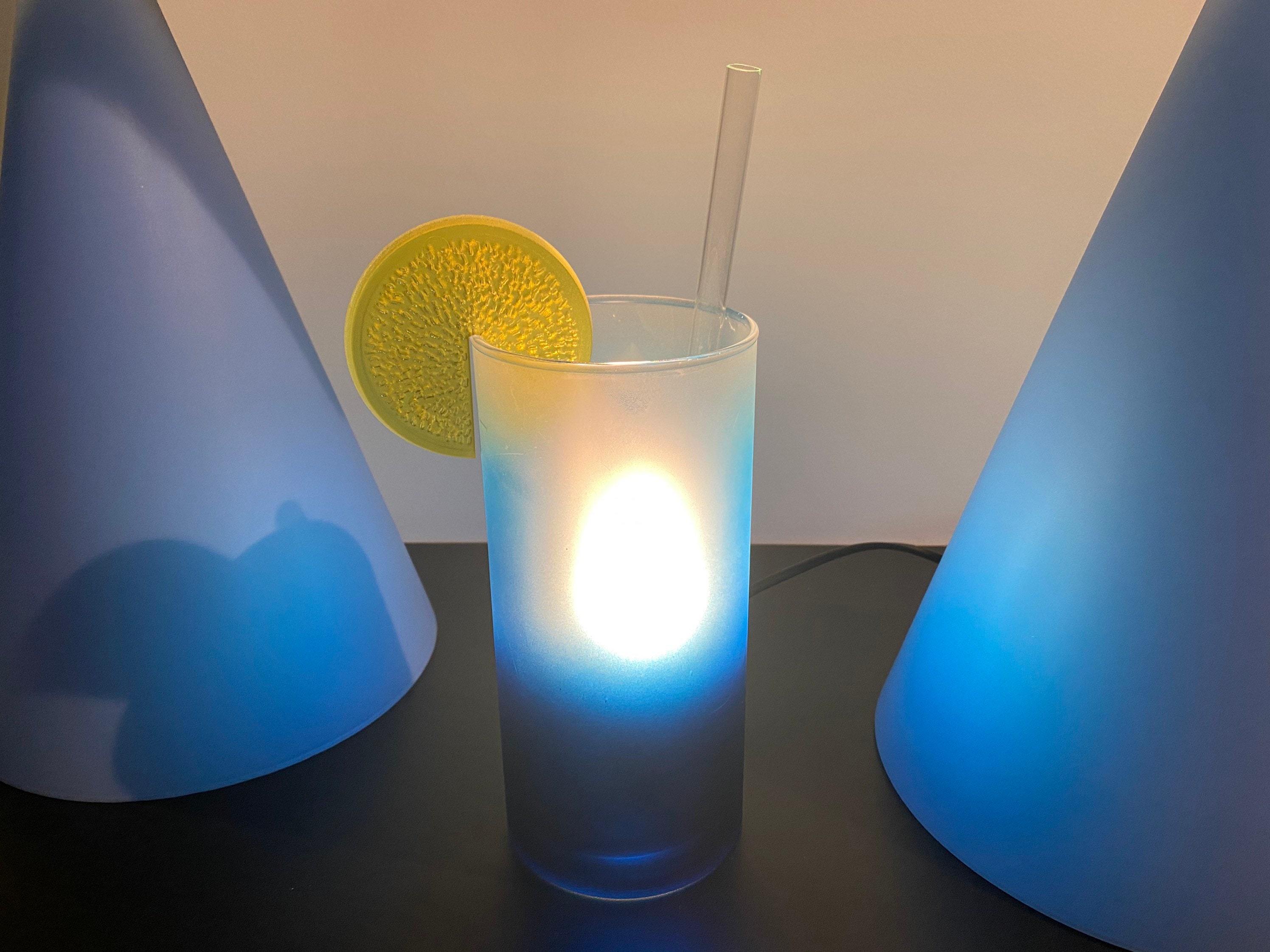Lampe Cocktail En Verre